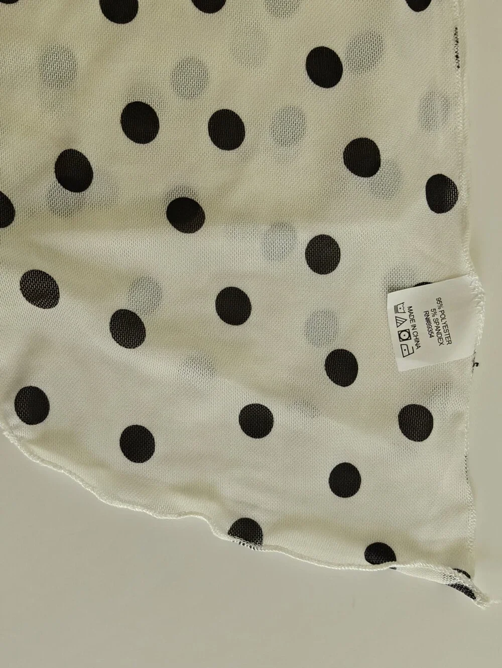 Hip Hop 50's Chiffon Scarf Square Vintage Retro Sheer 74